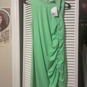 Green Party dress